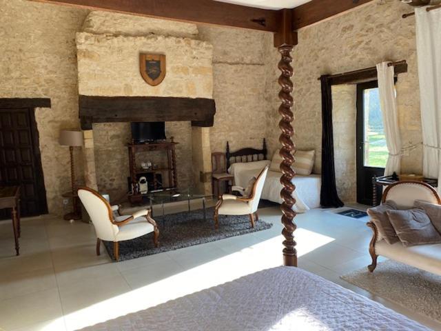 Bed and Breakfast Manoir La Barriere - Lot Le Vigan  Exteriér fotografie